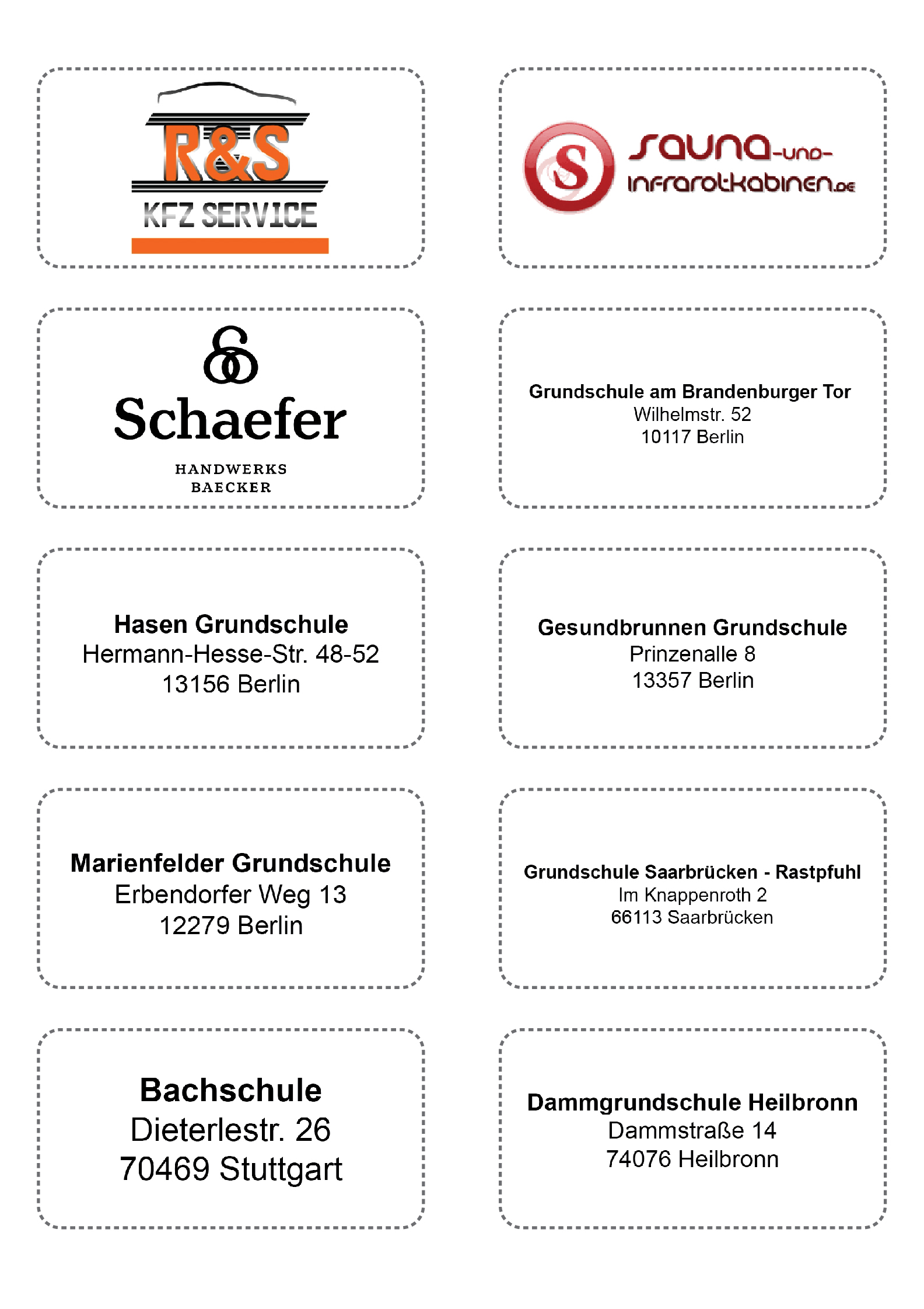 Weitere Sponsoren Seite 2